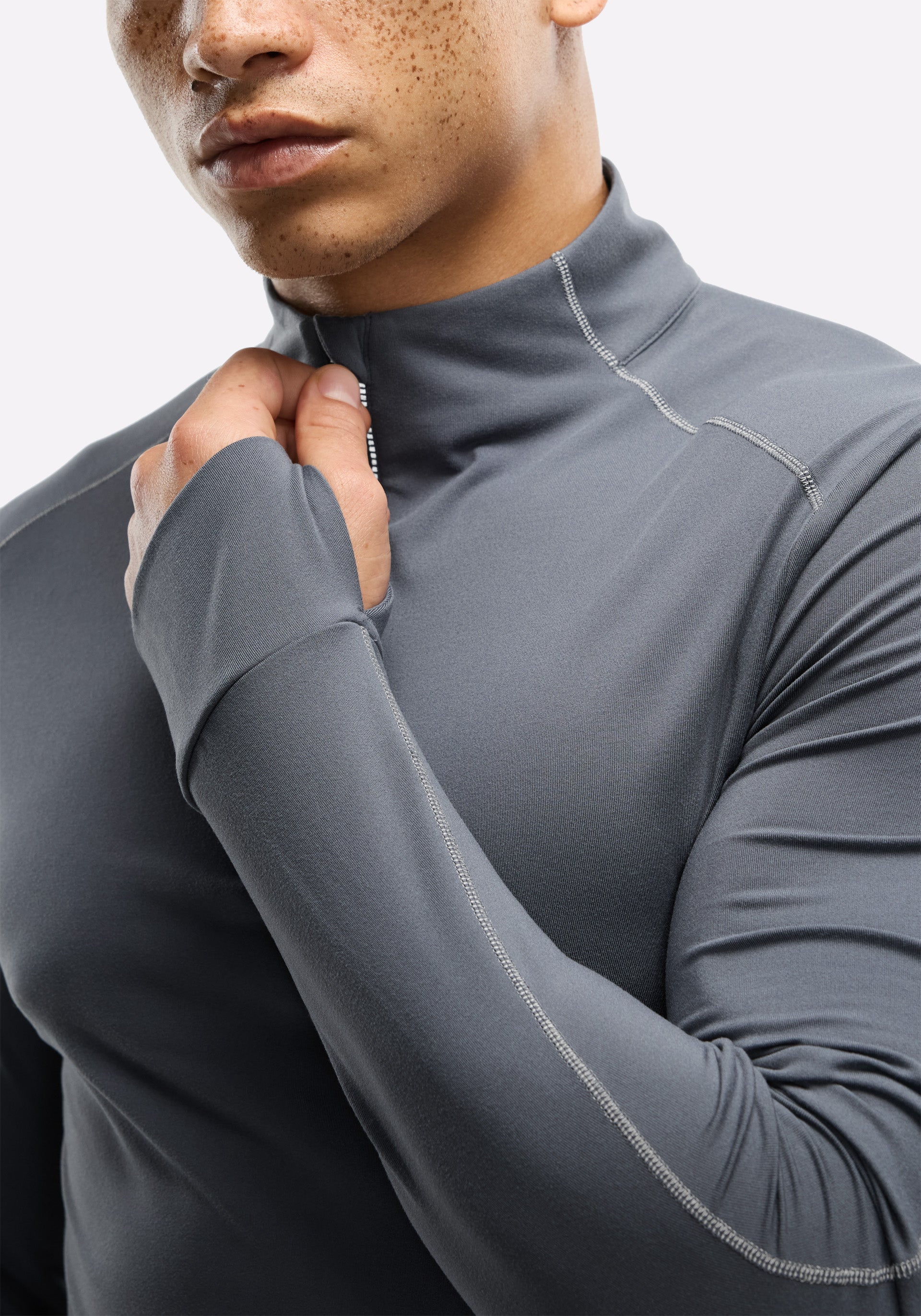 Active Brushed Jersey ¼ Zip - Image 4