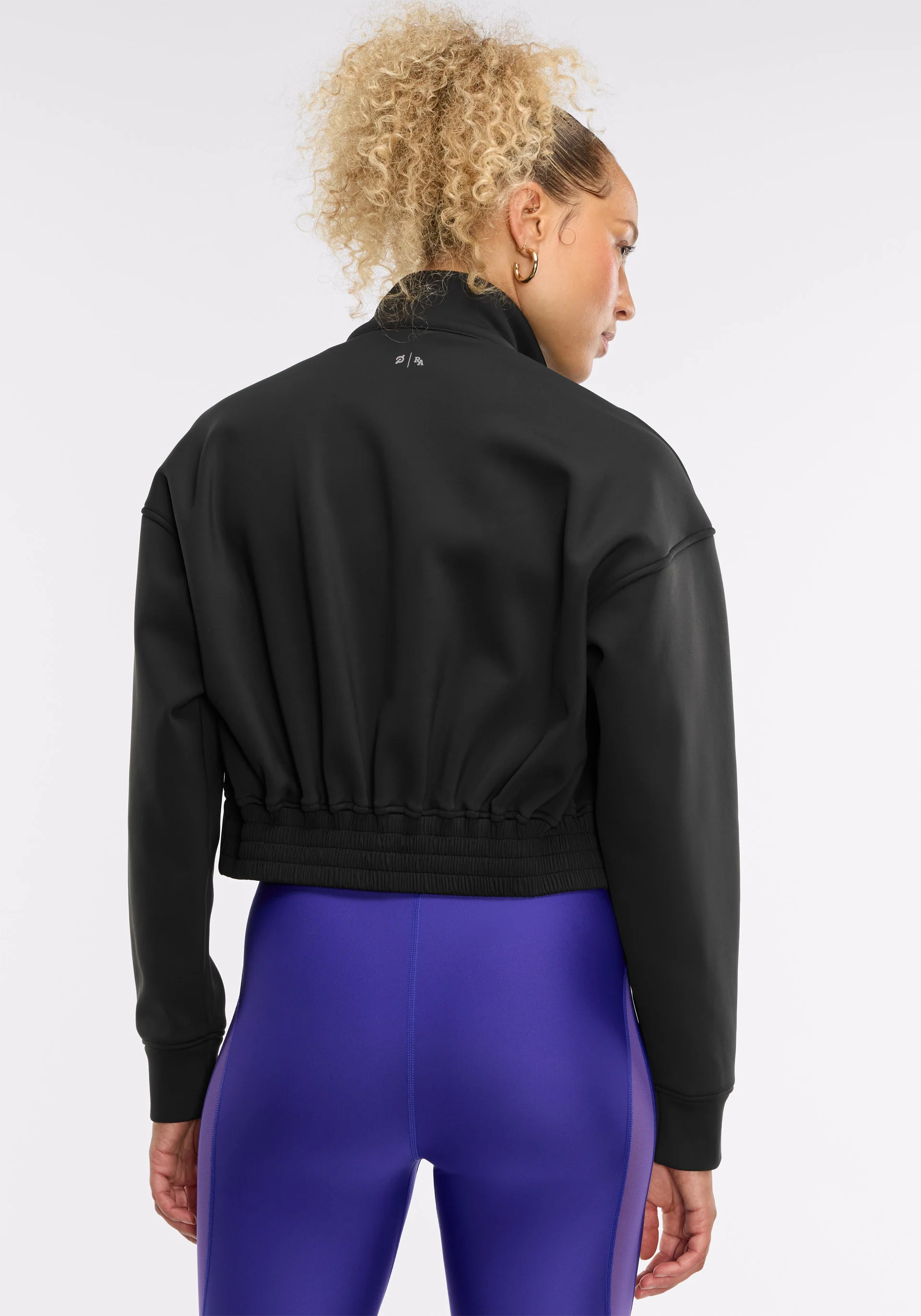Interlock Cropped Bomber - Image 4