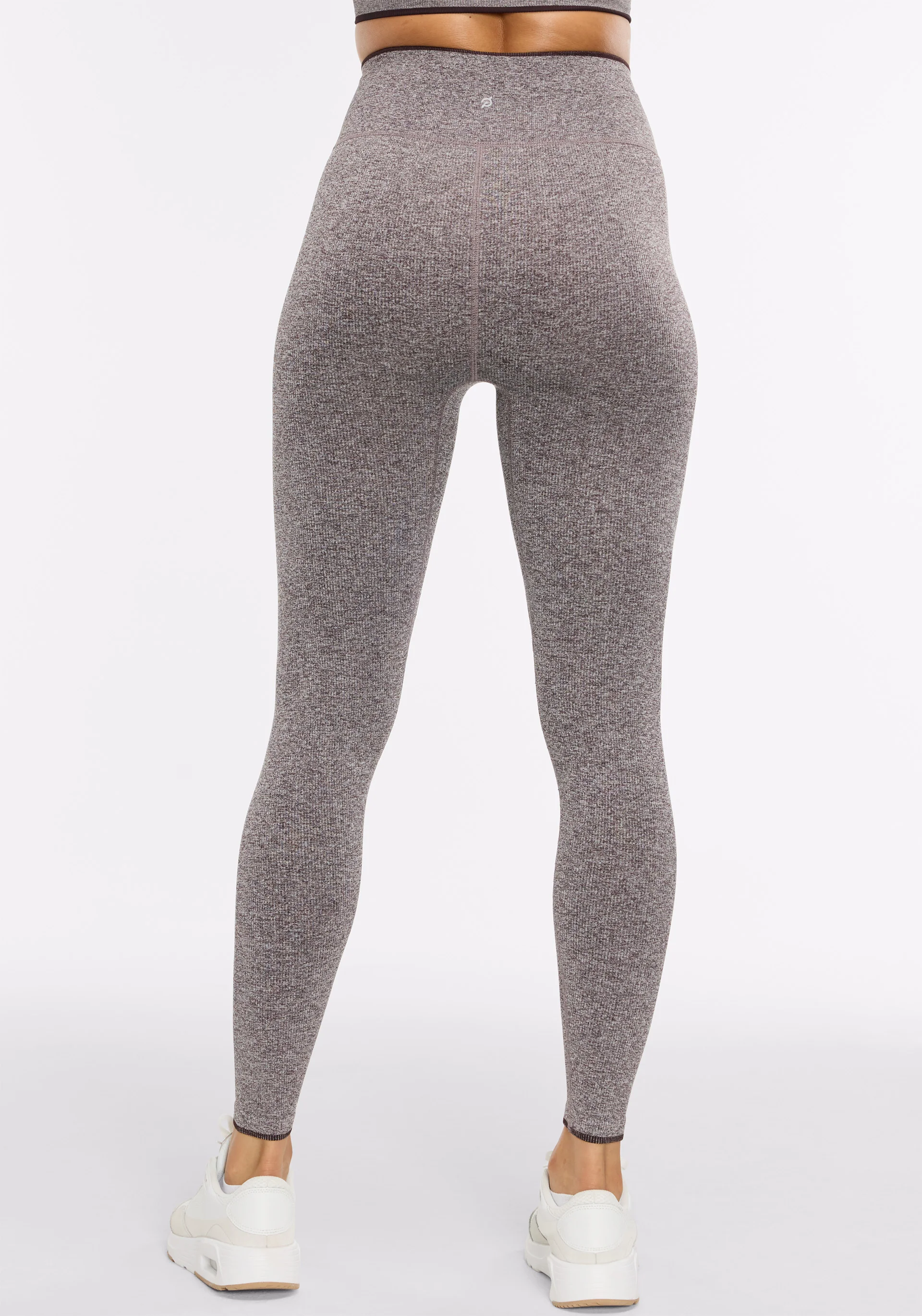 Melange Micro Rib Seamless Legging - Image 3