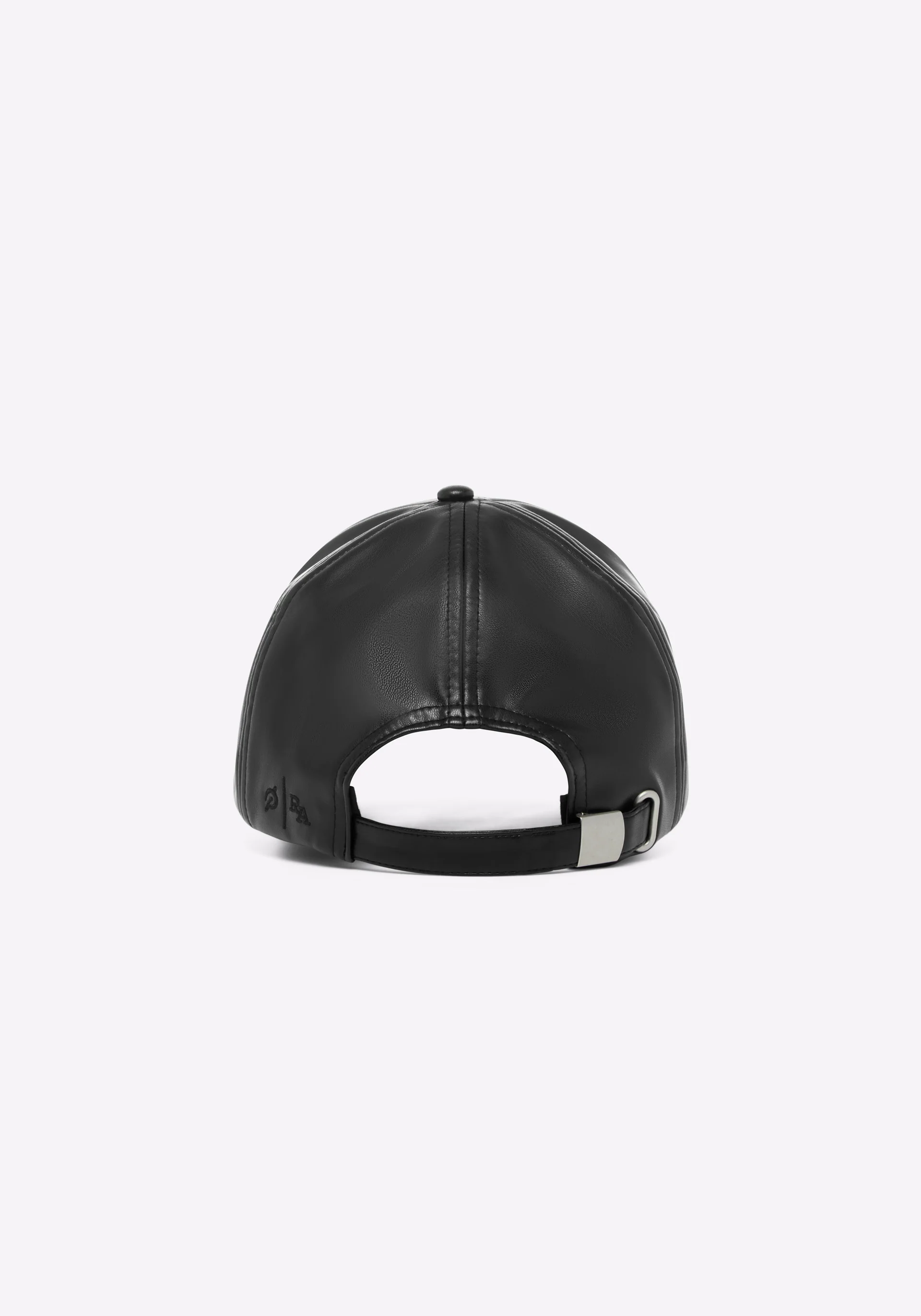 Vegan Leather Baseball Cap - Image 4